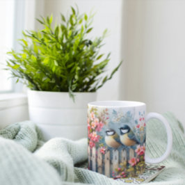 Mug Oiseaux et fleurs