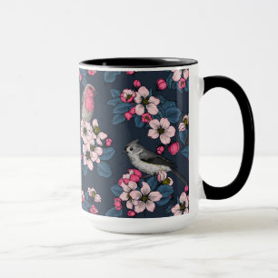 Mug Oiseaux et fleurs