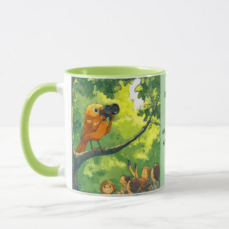 Mug Oiseaux observer les humains