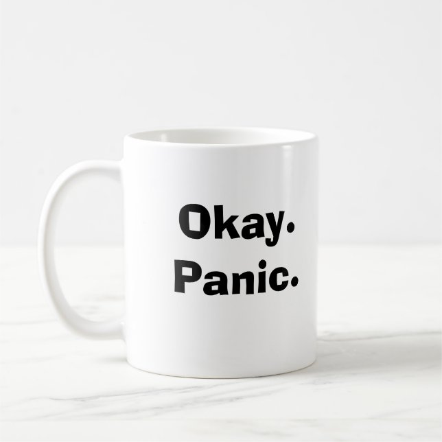 Mug Okay.Panic. (Gauche)