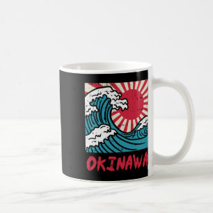 Mug Okinawa Great Wave Kanigawa Japon Martial japonais
