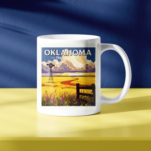 Mug Oklahoma vintage (Créateur téléchargé)