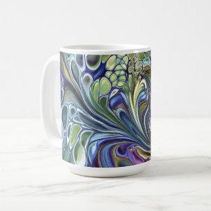 Mug Olive vert, purple blue burgundy