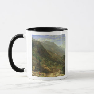 Mug Oliveraies chez Varenna, lac Como, Italie, 1861 (o