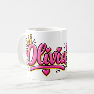 Mug Olivia Coffee Mug, Personalized Olivia Name Cup