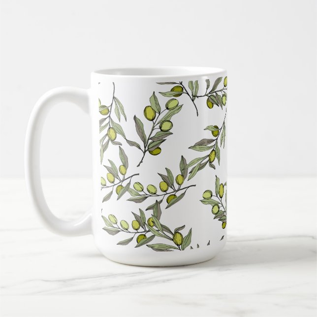 Mug Olivier vert (Gauche)