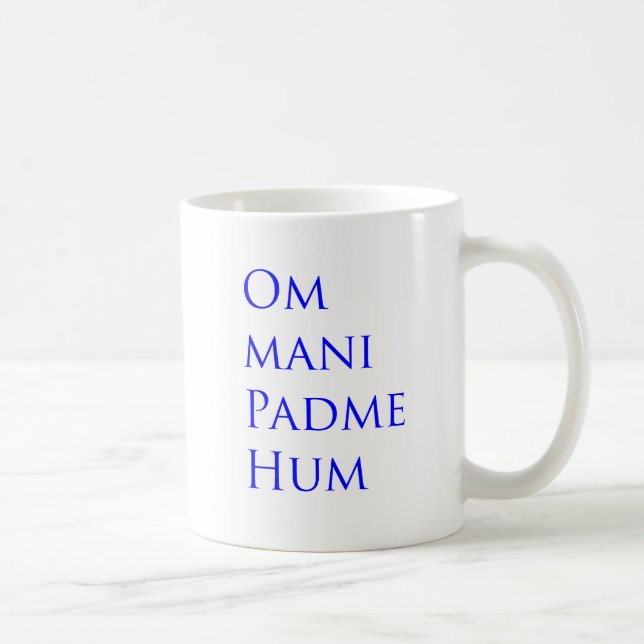 Mug Om Mani Padme Hum (Droite)