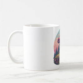 Mug Ombre de champignons magiques D5