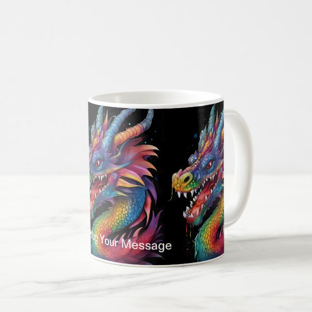Mug Ombres du dragon (Devant droit)