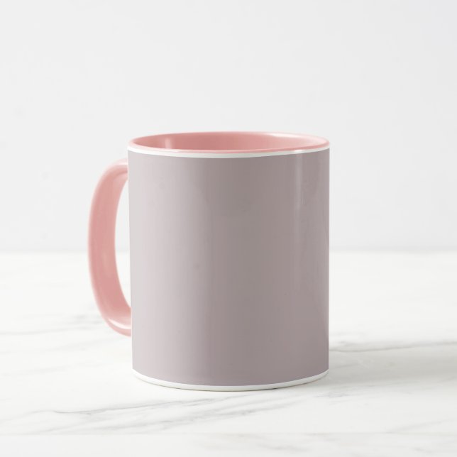 Mug Ombres noires (couleur solide) (Devant gauche)