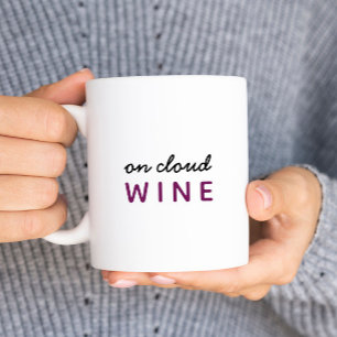Mug On Cloud Wine Pun