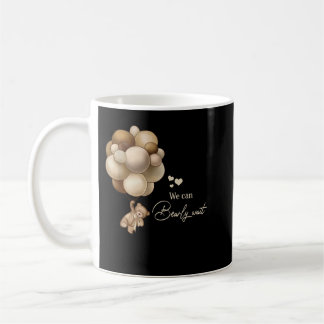 Mug On peut attendre un Baby shower déco neutre pour l