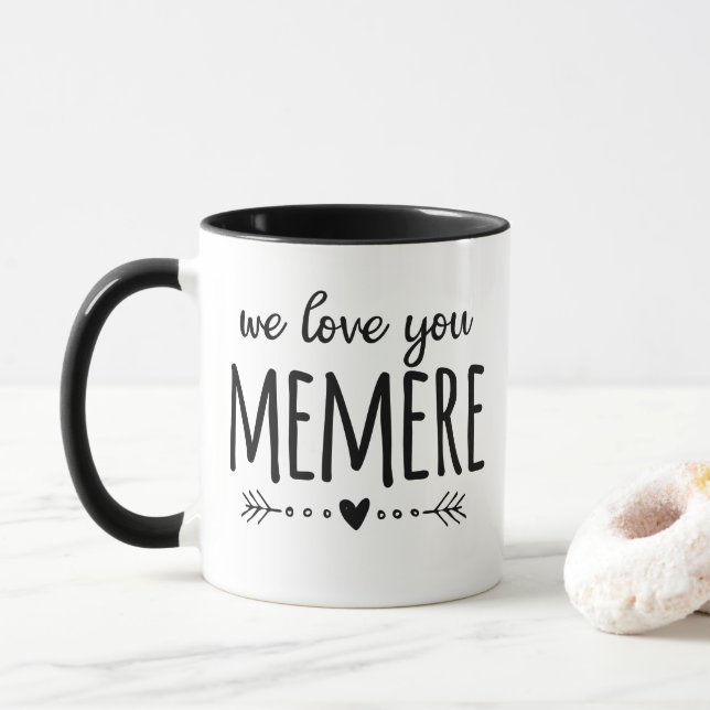 Mug On t'aime Memere (Avec donut)