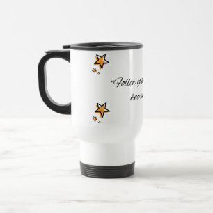 Mug on the theme of motivation. reisebecher