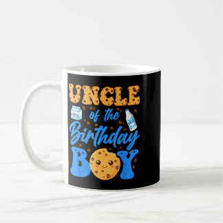Mug Oncle du garçon fêté lait et biscuits 1er