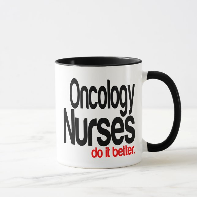 Mug Oncologie Les infirmières font mieux (Droite)