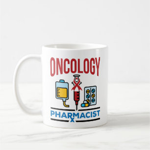 Mug Oncologie Pharmaciste Cancer Care Équipe de pharma