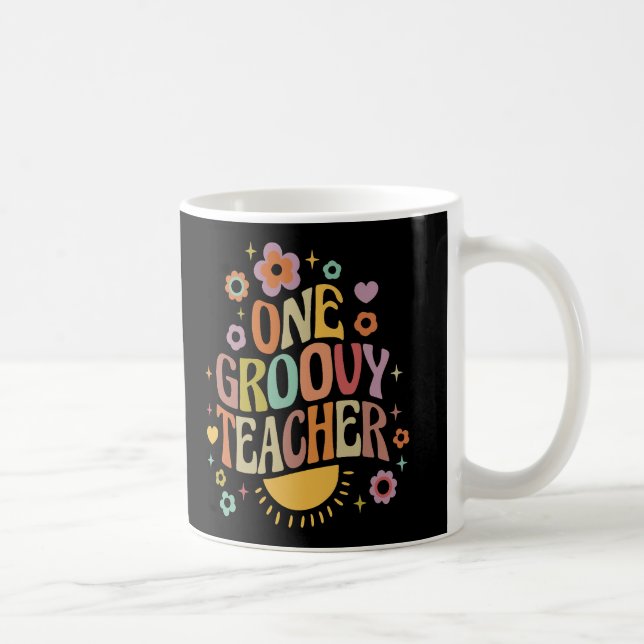 Mug One groovy teacher (Droite)