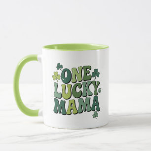 Mug One Lucky Mama Retro St Patrick’s Day