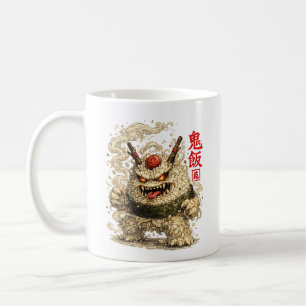 Mug Oni Noodle Yokai – Art du monstre de la nourriture
