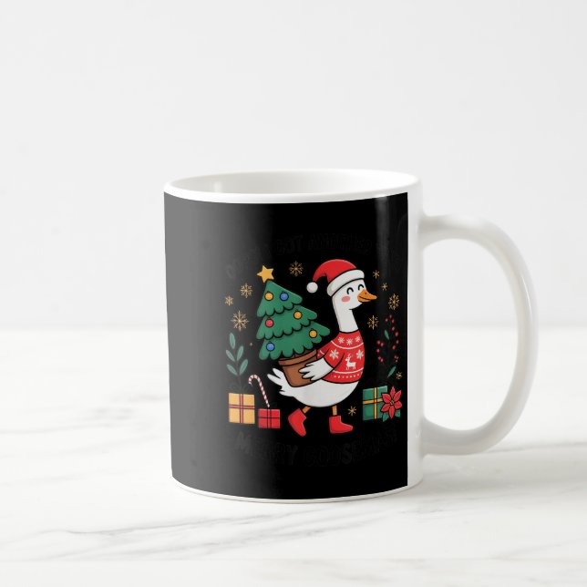 Mug Oops I Got Another Tree Merry Goosemas  (Droite)