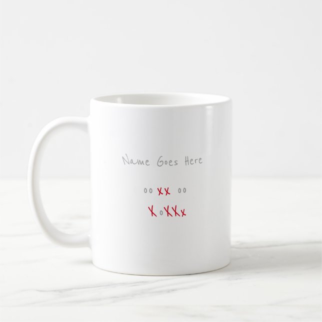 Mug ooxxooXoXXx fait sur commande (Gauche)