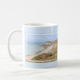 Mug Opal Coast Turquoise Sea and Cliffs