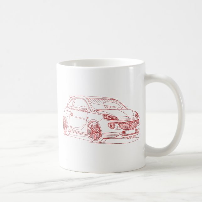 Mug Opel Adams 2015 (Droite)