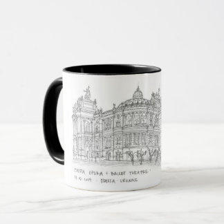 Mug Opéra + théâtre de ballet, Odessa, Ukraine