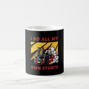 Mug Opérateur de chariots élévateurs Je fais tous mes