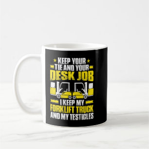 Mug Opérateur de chariots élévateurs pour hommes Je ga