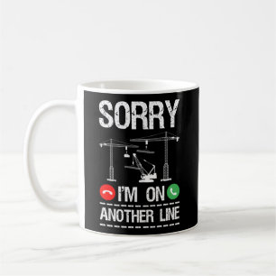 Mug Opérateur de construction Grue Opérateur Équipemen