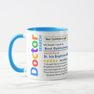 Mug Ophtalmologue personnalisé drôle