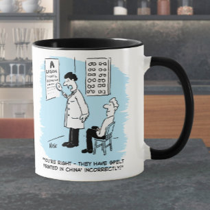 Mug Opticien à l'épreuve des yeux