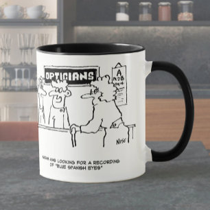 Mug Opticien est demandé pour "Spanish Eyes"