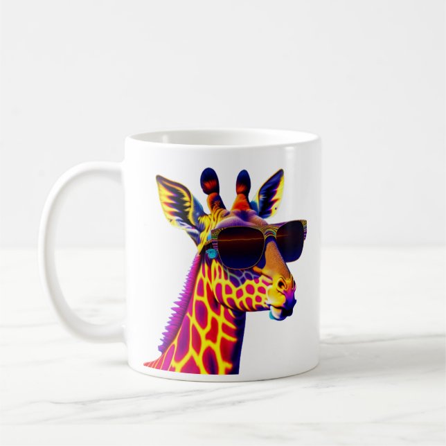 Mug Opticien girafe (Gauche)