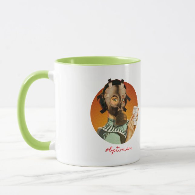 Mug Optimisme - Tout va bien (Gauche)