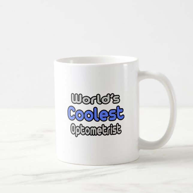 Mug Optométriste le plus froid du monde (Droite)