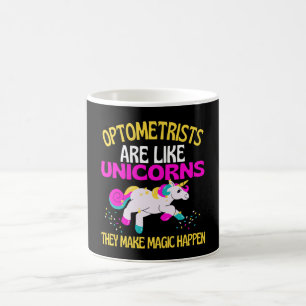 Mug Optométriste Unicorne, Optométrie magique Unicorne