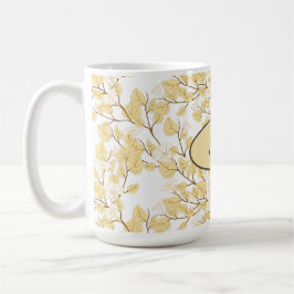 Mug Or Blanc Matin Fleur de gloire