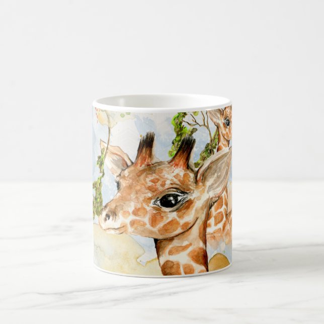 Mug Or brun d'animaux de la savane de l'Afrique de (Centre)