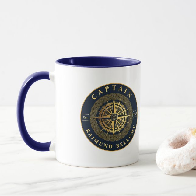 Mug Or Nautique (Avec donut)