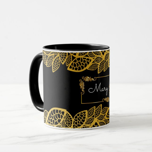 Mug Or Votre Nom (Devant gauche)