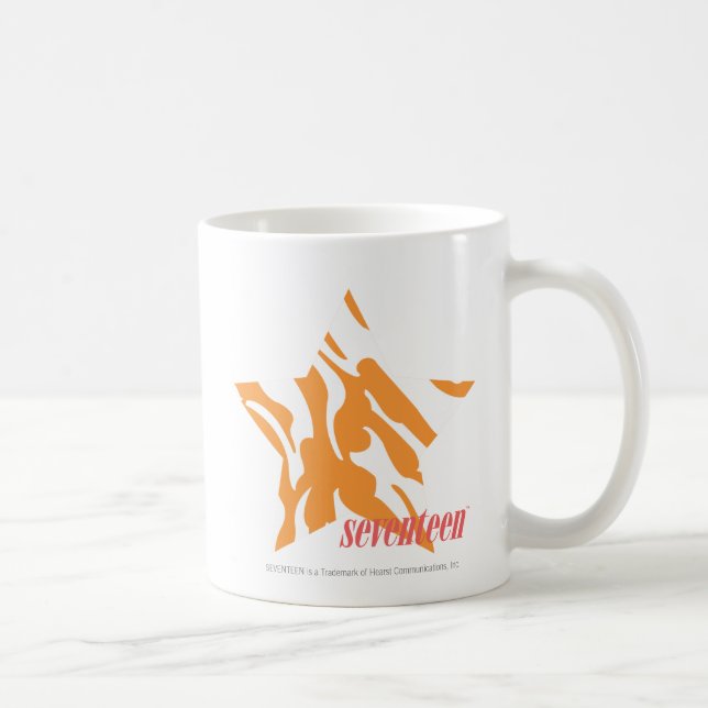 Mug Orange 3 de zèbre (Droite)