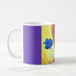 Mug Orange et une plume