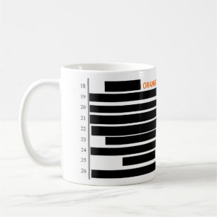 Mug Orange Man Mauvais Retraité
