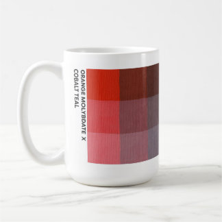 Mug Orange Molybdate x Cobalt Teal 15 oz
