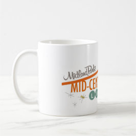Mug Orange Retro Moderne