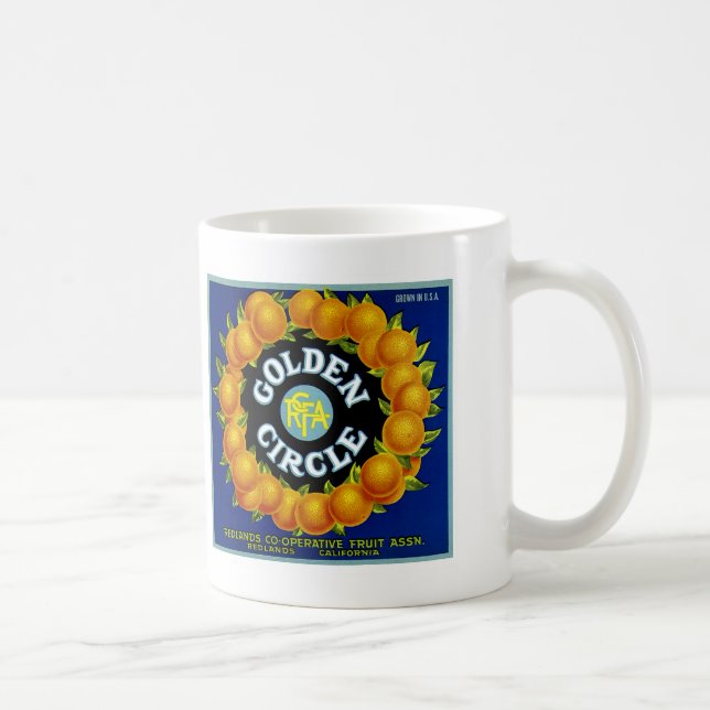 Mug Oranges du cercle d'or (Droite)