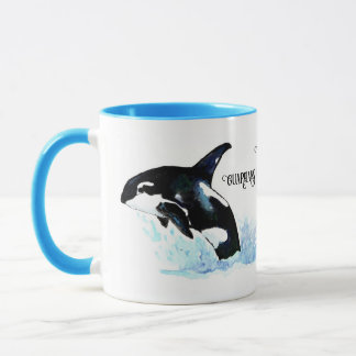 Mug Orca Guardians of the Oceans Aquarelle
